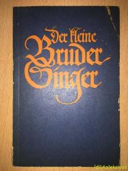 Der Kleine Bruder Singer - Barenreiter Verlag  - Almanca Kitap (Küçük Kardeş Şarkıcı)