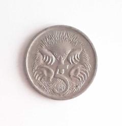 Avusturalya 5 Cent 1988 Kraliçe Elizabeth Portreli