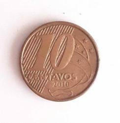 Brezilya 10 Centavos 2010