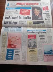 Milli Gazete - 17 Eylül 1980 - Milli Güvenlik Kurulu Başkanı Kenan Evren Açıkladı Hükümet Bu Hafta Kuruluyor - İran Parlamentosu Rehineler Konusunu Tartışmaya Başladı - Halit Kahraman Lütfü Doğan Hocaya Da Bir Mektup Göndermişti - Ankara Belediye Başkanı Ali Dinçer'de Görevden Alındı - Cahit Karakaş - İslâm Dışişleri Konferansı Yarın Fas'ta Başlıyor