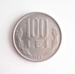 Romanya 100 Lei 1992
