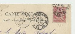 1903 FRANSA - PARİS / MONTMARTRE BULVARI VE ESKİ ATLI ARABALAR KARTPOSTALI...