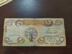 PR103-------KAĞIT PARA IRAK 1000 DİNAR