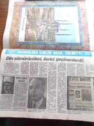 Milli Gazete - 6 Ağustos 1980 - Abdülhamid Döneminde Türkiye Yazı Dizisi - Yunus Emre - Necmettin Erbakan Dün Ankara'ya Döndü - Çoğunluk Sağlamayınca Gensoru Okunmadı - 10. Konya Milli Fuarı Açıldı - Batı Berlin'de Türk Solu Anarşi Ortamı Arıyor - Adana'da Bir Lise Müdürü Öldürüldü - İslam Dışişleri Bakanları Konferansı Eylül'de Toplanacak