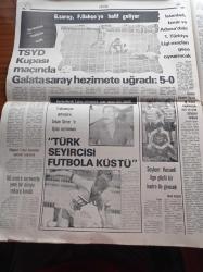 Milli Gazete - 18 Ağustos 1980 - Galatasaray Fenerbahçe'ye Hafif Geliyor - Trabzonspor'un Teknik Direktörü Özkan Sümer Taraftar Futbola Küstü - Necmettin Erbakan Milletimiz Şimdi Artık Milli Selamet Partisini Dinlemekte Kararlı - Milli Görüş Kültür Sarayı Saldırıya Uğradı - Tecavüze Uğrayan Türk İslam Sentezi'nin Amansız Müdafii Ses Sanatçısı MHP Adana Kadın Kolları Başkanı Mürevvet Kekilli - Hindu Müslüman Çatışmasında Ölenlerin Sayısı 239'a Yükseldi