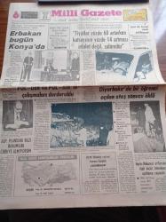 Milli Gazete - 27 Ocak 1979 - Yapılacak Tesislere Ünlü Sporcuların Adı Verilecek - Yaşar Doğu - Freud'un Sapık Fikirleri - Pol Der Ve Pol Bir'in Çalışmaları Durduruldu - Türkiye İşveren Sendikaları Başkanı Halit Narin - Necmettin Erbakan Bugün Konya'da - İran'da Bahtiyar Humeyni'nin Gelişini Önlemlekle Gemilerini Yaktığı Belirtiliyor - Sanayi Bakanı Orhan Alp