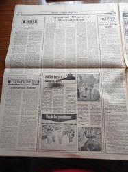 Milli Gazete - 19 Haziran 1980 - İslam Olimpiyatları İzmir'de Düzenlenecek - Metin Türel Beşiktaş Teknik Direktörü Oldu - Avrupa Futbol Şampiyonası - Çukurova Necmettin Erbakan'ı Bağrına Bastı - Süleyman Demirel Necmettin Erbakan'ı Bugün Ziyaret Edecek - Milli Selamet Partisi Teklifi Emekli İkramiyesi 60 Maaşa Çıkarılıyor - Kapalıçarşı'da 25 Yıl Önce Kapatılan Kapı Açıldı