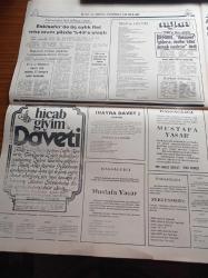 Milli Gazete - 19 Haziran 1980 - İslam Olimpiyatları İzmir'de Düzenlenecek - Metin Türel Beşiktaş Teknik Direktörü Oldu - Avrupa Futbol Şampiyonası - Çukurova Necmettin Erbakan'ı Bağrına Bastı - Süleyman Demirel Necmettin Erbakan'ı Bugün Ziyaret Edecek - Milli Selamet Partisi Teklifi Emekli İkramiyesi 60 Maaşa Çıkarılıyor - Kapalıçarşı'da 25 Yıl Önce Kapatılan Kapı Açıldı