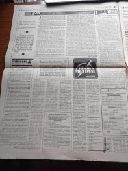 Milli Gazete - 22 Eylül 1977 - 10. Dünya Enerji Konferansı - Amerikan Şirketleri Artık Rüşvet Vermeyecek - Patrikhane Siyaset Ve İhanet İçindedir - Yeni Bir Helenizm Oyunudur - İçişleri Bakanı Korkut Özal - Battal Gazi Şenlikleri 23 Eylül'de Başlıyor - İsveçli 30 Ünlü Edebiyatçı Konya'ya Geliyor