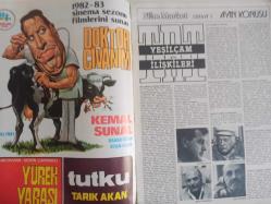 Film Market Aylık Filmcilik ve Sinemacılık Dergisi - Ocak 1983 - E.T.filmi-Yılın Sinema Olayı - Jacklyn Smith - Yalan Filmi - Perihan Savaş - İbrahim Tatlıses - Düşkünüm Sana Filmi - Nükhet Duru - Fikret Hakan - Faruk Peker - Güngör Bayrak - Yusuf Sezgin - Sanat Evi - Ayın Aktüalitesi - Olay Yarattı - Shogun Filmi - Sansür Raporu - Görüntü - Doktor Civanım Filmi - Kemal Sunal - Kartal Tibet - Bahar Öztan - Ayşen Gruda - Tutku Filmi - Tarık Akan - Yürek Yarası Filmi - Kadir İnanır - Serpil Çakmaklı - TRT Yeşilçam İlişkileri - Selim Soydan - Osman F. Seden - Şevki Tosunoğlu - Işık Toraman - Not Defterimden - Hayri Caner - Festival - Filmlerimizi Koruyalım - Volkan Filmi - Acımasızlar Filmi - Ben Gazzara - Paul Winfield - Keenan Wynn - Britt Ekland - Cüneyt Arkın - Leyla ile Mecnun Filmi - Orhan Gencebay - Gülşen Bubikoğlu - Türker İnanoğlu - Halit Refiğ - Stüdyolar - Nazmi Özer fotoğraf ve haberi - Tam Takım Dergi