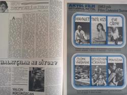 Film Market Aylık Filmcilik ve Sinemacılık Dergisi - Şubat 1983 - Kemal Sunal - Ahu Tuğba - Bilge Olgaç - Orhan Elmas - Şerif Göre - Sami Şekeroğlu - Erden Kıral - Yalan filmi - İbrahim Tatlıses - Perihan Savaş - Yeşilçam Video ile Dostluk Kurdu - Ayın Aktüalitesi  - Kaçak Filmi - Tarık Akan - Fatma Girik - Memduh Ün - Buyrun Cümbüşe - Münir Özkul - Ayşen Gruda - Tanju Şarman - Bilgen Gökçen - Bahattin Eroğlu - Not Defterimden - Hayri Caner - İthalatçılar Ne Diyor? - Yalçın Küçüközcan - Türk Sineması'nın Yönetenler - Hürrem Erman - Sinema Seyircisi Nasıl Film İzliyor - Düşkünüm Sana Filmi - Nükhet Duru - Fikret Hakan - Güngör Bayrak - Yusuf Sezgin - Faruk Peker - Sorunlar - Sinemalar - Box Office - E.T. ve Tron - Film Pazarlama - 3 Film 3 Görüş - Üç Kemal Seviyorum: Yaşar Kemal - Orhan Kemal - Kemal Tahir - Sine Teknik - Şadan Kamil - Film İşletmecileri - Haluk Ünsal - Vatan Kucağında - Savaş Ali - Mehmet Ali Erbil - Murat Soydan - Meral Orhonsay fotoğraf ve haberi - Tam Takım Dergi
