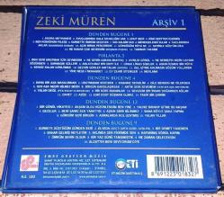 ZEKİ MÜREN ARŞİV 1 ( 5 CD 62 ŞARKI ) DÜNDEN BUGÜNE 1-4-9-12 PIRLANTA 3