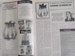Film Market Aylık Filmcilik ve Sinemacılık Dergisi - Haziran 1983 - Yeşilçam'da Film Yapımcılar Birliği Oluşuyor - Andrzej Wajda - Aydın Gün - Basileus Dörtlüsü - Kadınlar Kenti Filmi - Orkestra Provası - Yusuf Şahin Toplu Gösterisi - Göl Filmi - Dolap Beygiri Filmi - Video Baskınları - Deborah Harry - Video Korsanının Kabusu - Video ve Teknik - Video Piyasası Renkleniyor - Hakan Sonok - Hayrettin Kara - Kentlerde Son Durum - Hüseyin Kuzu - Bandırma'da Video Etkinlikleri - Video Olayının Hukuksal Yönleri - Abdullah Şanran - Hüseyin Kuzu - Stüdyolar - Nejat Ulusay - Dünyadan - Cannes Sonuçları - Box Office fotoğraf ve haberi - Tam Takım Dergi