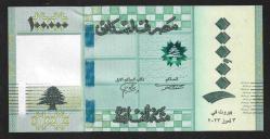 ** LÜBNAN ( 100.000 * LİVRES - E 467814401 ) 2023 - ÇİL