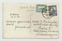 1930 POSTADAN GEÇMİŞ NADİR ANKARA FOTOKARTI...