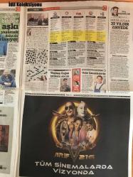 Sözcü Gazetesi, 14 Ocak 2018,  Ayşe Gül Güven, Pınar Turan, Dr. Eylem Acar, Özlem Gürses, Kahraman Tazeoğlu, Birgan Bileken, Nur Fettahoğlu, Aytaç Akyurt, Jehan Barbur, Sercan Meriç, Dinçer Güner,  Yaşlanma Karşıtı Diyet, Erkeklere Pembe Okul Projesi, Altın Küre Dokunuşuyla Daha Genç Bir Görünüme Kavuşmak Mümkün, Göz Çevresi Kırışıklıklarına Ameliyatsız Çözüm, Mavi Adamlar'ın Anlattıkları, Daha İyi Bir Hayat İçin 'At Onu Elinden', Tırnak Deyip Geçme, İnceliklerini Bilince Aşkı Yaşamak Daha Da Zorlaşıyor, Tam Sayfa Bulmaca Da TV Ekranı 7de, Sessiz Çığlıklar Atan Kadınları Düşündüm, Artık İstanbul Bana İyi Gelmiyor, Haftanın Aşıkları Başak ve Oğlak Burçları