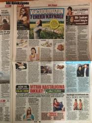 Sözcü Şık Gazetesi, 24 Mart 2016,  Taylan Kumeli, Ozlem Gürses, Rahsan Gülşan, Gulkız Tulay, Nil Soysal, Tulin Şahin, Erdal Beşikçioğlu, Betül Şahin, Dincer Güner,  Vücudumuzun 7 Önemli Enerji Kaynağı, Bir Bakan Nasıl Böyle Konuşabilir?, Ağrı ve Kramplarınıza Kulak Verin, Sık WhatsApp Hattı Açıldı, Yıllar Sonra Yine Buluştular, Türkiye'nin İlk Kadın Federasyon Başkanı Gulkız Tulay, Tiyatro Aşkıyla Erdal Beşikçioğlu, Şarkı Söylediler, Korduğum Yeniden Ekrana Dönüyor