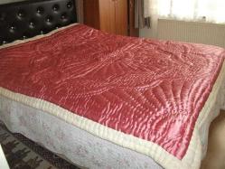 Antika - ESKİ - ÇİFT KİŞİLİK SATEN  YORGAN - 190X210 CM - kitantik - kitaLog