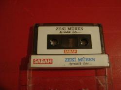 ZEKİ MÜREN AYRILDIK İŞTE KAĞIT BASKI  ''SABAH ''KASET