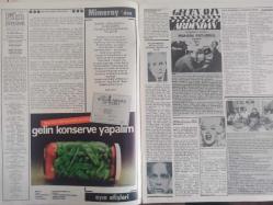 Film Market Aylık Filmcilik ve Sinemacılık Dergisi - 15 Haziran 1984 - Fatma Girik - Hep Çizginin Üstünde Kalanlardan - Hülya Avşar - Yeşilçam'da Ankara'da - Mimeray'dan - Muhsin Ertuğrul - Geçen Ayın Ardından - Ercüment Behzat Lav Oldu - Marilyn Monroe - İsmet Kurtuluş'la Söyleşi - Berker İnanoğlu - Erol Özpeçen - Hakan Sonok - Bölge Haberleri - Hüseyin Kuzu - Konya'dan Bir Söyleşi - Kitaplar - Yeni Mevsimin Filmleri Belirlenirken - İsmet Arasan - Türkan Şoray - Sansür Raporu - Stüdyolar - Acı Ekmek Filmi - Berduşlar Sosyetede Filmi - Sevdalandım Filmi - Şabaniye Filmi - Firar Filmi - Yabancı Filmi - Ayrılık Filmi - Kader Kurbanı Filmi - Dünyadan - En İyi Oyuncular - Tuncan Okan - Cannes İzlenimleri - İlkadı Carmen Filmi - Bir Sevgi İstiyorum Filmi - Türkan Şoray - Cihan Ünal - Güneş Doğarken Filmi - Acı Aşk Filmi - Kader Filmi fotoğraf ve haberi - Tam Takım Dergi