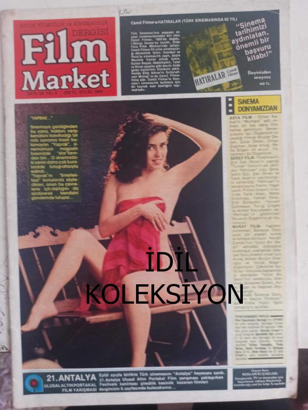 Film Market Aylık Filmcilik ve Sinemacılık Dergisi Eylül 1984  