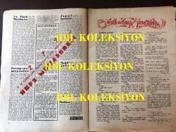 Büyük Doğu Dergisi (Dönemine ait, Orijinal) - Necip Fazıl Kısakürek - 6. SAYI - 7 ARALIK 1945 - BURHAN BELGE- KAZIM NAMİ - ADIDEĞMEZ - REŞAT EKREM - SALİH MURAT - İSKENDER FİKRET - PROF. Ş. Ü. - SALİH ZEKİ - EMİN ÜLGENER - SAİT FAİK - NEJAT MUHSİNOĞLU - ZİYA ŞAKİR - DOĞUNUN DOĞUYA BAKIŞI - ASYALILARIN KÖK DERDİ - SU KASİDESİ - HADİSELERİN MUHASEBESİ, MİLLETE VE HÜKÜMETE BEYANNAMEDİR - TANRIKULUNDAN DİNLEDİKLERİM, VE O AHLAK, FALCI, MATMAZEL TODOR, ÜÇ KİLİSE, BAŞIBOŞLAR