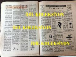 Büyük Doğu Dergisi (Dönemine ait, Orijinal) - Necip Fazıl Kısakürek - 6. SAYI - 7 ARALIK 1945 - BURHAN BELGE- KAZIM NAMİ - ADIDEĞMEZ - REŞAT EKREM - SALİH MURAT - İSKENDER FİKRET - PROF. Ş. Ü. - SALİH ZEKİ - EMİN ÜLGENER - SAİT FAİK - NEJAT MUHSİNOĞLU - ZİYA ŞAKİR - DOĞUNUN DOĞUYA BAKIŞI - ASYALILARIN KÖK DERDİ - SU KASİDESİ - HADİSELERİN MUHASEBESİ, MİLLETE VE HÜKÜMETE BEYANNAMEDİR - TANRIKULUNDAN DİNLEDİKLERİM, VE O AHLAK, FALCI, MATMAZEL TODOR, ÜÇ KİLİSE, BAŞIBOŞLAR