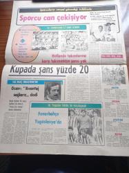 Milli Gazete - 14 Temmuz 1978 - Sporcuların Sosyal Güvenliği Tehlikede - Fenerbahçe Yugoslavya'da - Devlet Dairelerinde Sazlı Sözlü Eğlence - Ankara Fatih Öğrenci Yurdu Polis Lokali Yapılıyor - Türk İş Genel Başkanı Halil Tunç Askeri Savcılıkta İfade Verdi - Her Yer Kaçak Eşya İle Dolu
