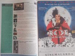 Sinema Gazetesi Haftalık Antrakt Dergisi Eki - 11-17 Nisan 1997 -  Sayı:23 - Çılgın Marslılar Filmi - Jack Nicholson - Glenn Close - Annette Bening - Pierce Brosnan - Danny DeVito - Dalgaları Aşmak Filmi - Robby Müller - Tom Cruise Filmi - Jerry Maguire - Gracie Films - Cameron Crowe - Antrakt - Rezervuar Köpekleri - Masumiyet Filmi - Orhon Murat Arıburnu Ödülleri Sahiplerini Buldu - 101 Dalmaçyalı Filmi - Glenn Close - Walt Disney Pictures - Great Oaks - Jeff Daniels - Stephen Herek - Devrim Çocukları Filmi - Geoffrey Rush - Murray Abraham - Peter Duncan - Fargo Filmi - Sinema Salonları - Pek Yakında - Cenaze Töreni Filmi - The Relic Filmi - Sessiz Düşman Filmi - Dante Yanardağı Filmi - Basquiat Filmi - Turbulance Filmi - Devrim Çocukları Filmi - Judy Davis - Sam Neill - Richard Roxburgh - Metro Filmi - Eddie Murphy - Roger Birnbaum - Thomas Carter - Fargo Filmi - Frances McDormand - William H. Macy - Steve Buscemt fotoğraf ve haberi - Tam Takım Dergi