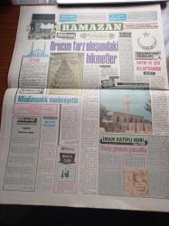 Milli Gazete - 28 Ağustos 1978 - Ramazan Sohbeti Yazı Dizisi - Hasan Karakaya - İslam'da Irkçılık Ve Milliyetçilik Yazı Dizisi - Kuzey Kahramanları Yazı Dizisi -  Necmettin Erbakan Kim Tahakkümcü Kim Hürriyetçi Kim Samimi Kim İstismarcı Görülüyor - Çumra'da Akıncılar Derneği Tahrib Edildi - İslam Konferansı - Altı Devlet Bakanı Bir Binaya Yerleştiriliyor - Fındıklı Çay Fabrikasında 100 Ton Çay Denize Döküldü- Somoza'nın Ülkesi Komünist Tehdit Altında - İran'da Olaylar Hızla Yayılıyor