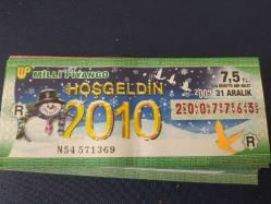 M21--MİLLİ PİYANGO 1/4 31 ARALIK 2009---YILBAŞI