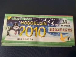 M21--MİLLİ PİYANGO 1/4 31 ARALIK 2009---YILBAŞI