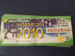 M21--MİLLİ PİYANGO 1/4 31 ARALIK 2009---YILBAŞI