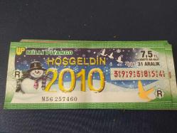 M21--MİLLİ PİYANGO 1/4 31 ARALIK 2009---YILBAŞI