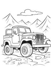 Sevimli Arabalar Boyama Kitap Seti (5 Kitap)