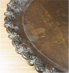 AnTiKa OSMANLI BroNZ BÜYÜK OVAL TEPSİ...43cmx56cm