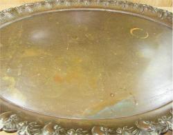 AnTiKa OSMANLI BroNZ BÜYÜK OVAL TEPSİ...43cmx56cm