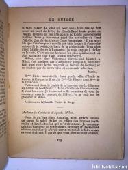 Une Retraite Romantique en Suisse - Liszt Et La Comtesse D'Agoult - Edition SPES - Fransızca Kitap (İsviçre'de Romantik Bir İnziva) Hafif Yıpranmaları Mevcut