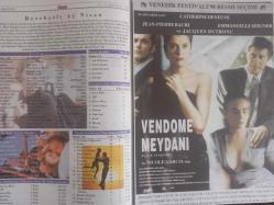 Sinema Gazetesi Haftalık Antrakt Dergisi Eki - 11-17 Haziran 1999 - Sayı:32 - Sinemanızda Neden Dolby Bulunmalı? - Taciz (Aftemoon) Filmi - Allen Cort - Carey Saley - Robert Labrosse - Paul Werner - Catherine Deneuve - Duston Hoffman - Orhan Oğuz - Amerika'da Star Wars Box Office Lideri - Bereketli Ay Nisan - Vendome Meydanı Filmi - Catherine Deneuve - Jean Pierre Bacri - Emmanuelle Seigner  Jacques Dutronc - Lola Bilidikid Filmi - Baki Davrak - Erdal Yıldız - Gandi Mukli - Celal Perk - Mesut Özdemir - Vendome Meydanı Filmi - Catherine Deneuve - Emmanuelle Seigner - En Sevdiğim Marslı Filmi - Christopher Lloyd - Jeff Daniels - Elizabeth Hurley - Viola Filmi - Stefania Rocca - Maddalena Crippa - Kirli Yarış Filmi - John Travolta - Emma Thompson - Sinemalarda Bu Hafta-  Yaşamın Renkleri - Tobey Maguire - Jeff Daniels - Joan Allen - William H Macy - J.T. Walsh - Reese Witherspoon - Okyanus Kadar Derin ( The Deep End Of The Ocean ) Filmi fotoğraf ve haberi - Tam Takım Dergi