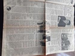 Cumhuriyet Gazetesi - 23 Eylül 1983 - Naziler Futbol Maçlarında Militan Topluyor - İndira Gandi Lefkoşe'den Sonra Atina'da - Fenerbahçe Efes Pilsen Bugün Oynuyor - Nadir Nadi Anlatıyor Bir Yazarın İlk Gazetecilik Yılları - Turgut Özal'ın Konumu Değişiyor - ANAP - Mustafa Uğurlu'nun 15 Yıl Hapsi İstendi - Halkçı Parti Başkanlık Divanı - Refah Partisi de 30 Kurucu Üyeyi Tamamladı - Temel Ateş Ve Ertuğrul Günay'ın 8 Yıl Hapsi İsteniyor