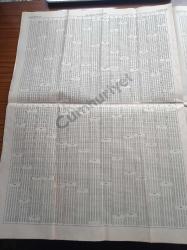 Cumhuriyet Gazetesi ÖSS Sonuçları Özel Gazetesi - 8 Mayıs 1985 - Sınava Doğru - Bizim Almanca - Dörtler Dersanesi - Kavram Dershanesi -  Bizim Almanca