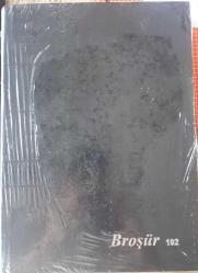 Ticari Broşür Defter 20 cm x 28 cm 192 Yaprak BORDO  KAPAK