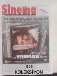 Sinema Gazetesi Haftalık Antrakt Dergisi Eki - 16-22 Ekim 1998 - The Truman Show - Jim Carrey - Larry King - Kaçıklık Diploması - Ayda Aksel - Selçuk Yöntem - Meriç Başaran - Kenan Bal - Güler Ökten - Taner Barlas - Kusursuz Cinayet - A Perfect Murder - Michael Douglas - Gwyneth Paltrow - Viggo Mortensen - Ayda Aksel - 35. Antalya Film Festivali - Catherine Deneuve - Tom Hanks - Tunç Başaran - Ayşe Nil - Kaçıklık Diploması - ''Aramıza Hoşgeldin '' - Sinepop Sineması - On Dakika Ara - Gizemli Şehir Filmi - Rufus Sewell - Kiefer Sutherland - Jennifer Connelly - The Truman Show Filmi - Jim Carrey - Laura Linney - Ed Harris - Holland Taylor - Box Office - İstanbul Sinemalarında Bu Hafta - Capitol Sinema fotoğraf ve haberi - Tam Takım Dergi