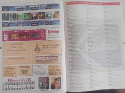 Sinema Gazetesi Haftalık Antrakt Dergisi Eki - 16-22 Ekim 1998 - The Truman Show - Jim Carrey - Larry King - Kaçıklık Diploması - Ayda Aksel - Selçuk Yöntem - Meriç Başaran - Kenan Bal - Güler Ökten - Taner Barlas - Kusursuz Cinayet - A Perfect Murder - Michael Douglas - Gwyneth Paltrow - Viggo Mortensen - Ayda Aksel - 35. Antalya Film Festivali - Catherine Deneuve - Tom Hanks - Tunç Başaran - Ayşe Nil - Kaçıklık Diploması - ''Aramıza Hoşgeldin '' - Sinepop Sineması - On Dakika Ara - Gizemli Şehir Filmi - Rufus Sewell - Kiefer Sutherland - Jennifer Connelly - The Truman Show Filmi - Jim Carrey - Laura Linney - Ed Harris - Holland Taylor - Box Office - İstanbul Sinemalarında Bu Hafta - Capitol Sinema fotoğraf ve haberi - Tam Takım Dergi