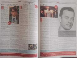 Sinema Gazetesi Haftalık Antrakt Dergisi Eki - 10-23 Mart 2000 - Yeşil Yol (Green Mile) Filmi - Tom Hanks - David Morse - Bonnie Hunt - Michael Clarken Duncan - Bauhaus Reklamı - Jim Carrey En İyi Erkek Oyuncu Oldu - Dokuz Günlük Fırsat - Küçük Kardeşim Filmi - Geena Davis - Hugh Laurie - Jonathan Lipnicki - Sürü Filmi  - Tarık Akan - Melike Demirağ - Tuncel Kurtiz - Tuncan Okan - Yetenekli Bay Ripley - Yetenekli Bay Ripley Filmi - Anthony Minhella - Anthony Minhella - Tanrı'nın Eseri Şeytanın Parçası - İstanbul Sinemalarında Bu Hafta - JBL Hoparlör Reklamı - Cinema Systems Reklamı - Küçük Kardeşim (Stuart Little) Filmi - Geena Davis - Hugh Laurie - Jonathan Lipnicki - Rob Minkoff fotoğraf ve haberi - Tam Takım Dergi