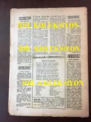 Büyük Doğu Dergisi (Dönemine ait, Orijinal) - Necip Fazıl Kısakürek - 25. SAYI - 19 NİSAN 1946 - KAZIM NAMİ - REŞAT EKREM - ADIDEĞMEZ - PROF. MUSTAFA ŞEKİP - VECDİ BÜRÜN - NİZAMETTİN NAZİF - OKTAY AKBAL - SALİH ZEKİ - H.M. KAFALIOĞLU - FERİHA BİRGİN - SAİT FAİK - ZİYA ŞAKİR - MEHMET TURHAN - NESLİHAN KISAKÜREK - KENAN HARUN - ÖZDEMİR ASAF - İSTEDİĞİMİZ VE İSTEMEDİĞİMİZ EV İÇİ - ÜSTÜN POLİTİKA - SİYASET İLMİ ÖLDÜRÜYOR - FOTOĞRAFCI CAMEKANLARI - SÜMERBANK, HESAP TAHLİLİ - EBÜLHASAN MÜZEYYENOĞLU - İSHAK İBRAHİMOĞLU - TAŞKINLIK VE SOĞUKKANLILIK - PRENSES DÖ KLEV - HADİSELERİN MUHASEBESİ - PAKİSTAN VE HİNDİSTAN - FAŞİZM - LORKA - ESERDE ŞEKİL - İŞTE MAARİF MESELEMİZ - HERAKLEİTOS - ÖTEKİ KADIN - BİR AŞK MACERASI - KÖYLÜ ve KUMAR - ZAVALLI TÜRKÇE