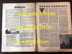 Büyük Doğu Dergisi (Dönemine ait, Orijinal) - Necip Fazıl Kısakürek - 28. SAYI - 10 MAYIS 1946 - KAZIM NAMİ - CAFER SENO - Hİ - AB - KÖ - ADIDEĞMEZ - ÜÇYILDIZ - KEMAL MÜDERRİSOĞLU - VECDİ BÜRÜN - NİZAMEDDİN NAZİF - OKTAY AKBAL - SALİH ZEKİ - ZİYA OSMAN - SAİT FAİK - ZİYA ŞAKİR - MİTHAT ÖZKÖK - NESLİHAN KISAKÜREK - FAHRİ ERDİNÇ - SALAH BİRSEL - YANGIN RUHLARDA, TÜRK MİLLETİ NEYİ SEÇECEKTİR??? - AHLAKÇILIK - KURBAN - MADDE DERDİMİZ - TENKİT - HALKTAN PIRILTILAR - EDEBİYAT MAHKEMESİ, MEHMET AKİF - SARHOŞLUĞUN TEDAVİSİ - DAVID KOPERFILD - HADİSELERİN MUHASEBESİ - PARİS KONFERANSI VE İTALYA - HOLİVUD DEĞİŞMELİDİR - ÇOCUKLUK - AHLAK DAVAMIZ - KAYSI GECESİ - ZAVALLI TÜRKÇE