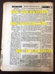 Büyük Doğu Dergisi (Dönemine ait, Orijinal) - Necip Fazıl Kısakürek - 29. SAYI - 17 MAYIS 1946 - NİZAMEDDİN NAZİF - KAZIM NAMİ - ADIDEĞMEZ - MUHİDDİN DİLER - VECDİ BÜRÜN - CAFER SENO - H. M. KAFALIOĞLU - OKTAY AKBAL - SALİH ZEKİ - ZAHİR GÜVEMLİ - SAİT FAİK - ZİYA ŞAKİR - NEJAD MUHSİNOĞLU - NESLİHAN KISAKÜREK - EMİN ÜLGENER - FAHRİ ERDİNÇ - KENAN HARUN - GENÇLİK BAYRAMINDA GENÇLİĞE HİTAP - MİLLİYETÇİLİK - ASYACILIK & AVRUPACILIK - İSTEDİĞİMİZ BUDUR - ÇOCUK MESELEMİZ - HALKADAN PIRILTILAR - MUSİKİ - TABİİ HALE AVDET LÜZUMU - OLUŞUN İZAHI - HADİSELERİN MUHASEBESİ - FİLİSTİN'İN İSTİKBALİ - TARİHÇE - ZİHNİ FARİKA - ÖLÜ GÜN - LİMAN - BİR ASIR EVVEL MATBUAT - BİR AĞAÇ KESİLDİ!.. - ZAVALLI TÜRKÇE