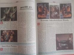 Sinema Gazetesi Haftalık Antrakt Dergisi Eki - 5-11 Kasım 1999 - Sayı:1 - Evrenin Askerleri Geri Dönüş Filmi - Jean Claude Van Damme - Michael Jan White - Kiana Tom - Daniel Von Bargen - JBL Hoparlör Reklamı - Zeta Jones - 11. Yılımızda Bizden Yararlanın - ''Alaturka Aşk''ın Çekimleri Tamamlandı - Harem Suare'yi Bütün Dünya İzleyecek - Gözü Tamamen Kapalı Filmi - Tom Cruise - Nicole Kidman - Stanley Kubrick - Harrison Ford - 43. Londra Film Festivali - Marc Simenon Öldü - Vahşi Komedi Filmi - Perili Ev Filmi - Liam Neeson - Catherine Zeta Jones - Owen Wilson - Lili Taylor - Bruce Dern-  Amerikan Pastası Filmi - Bauhaus Reklamı - Vahşi Vahşi Batı ( Wild Wild West ) - Will Smith - Kevin Kline - Kenneth Branagh - Salma Hayek fotoğraf ve haberi - Tam Takım Dergi