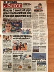 Sözcü Gazetesi, 1 Nisan 2017, Uğur Dündar, Bekir Coşkun, Yılmaz Özdil, Emin Çölaşan, Meral Akşener, Gökmen Ulu, Muharrem İnce, Rahmi Turan, Erdoğan, Ersin Asyalı, Turhan Çömez, Halit Akçatepe, Büşranur K., Guterres, Necati Doğru, Özlem Gürses, Murat Muratoğlu, Marcos Baghdatis, Bernard Tomic, Milos Raonic, Ercan Turabi, Cem Gölbaşı, Yücel Aslan, Aziz Yıldırım, Van Der Wiel, Eren Derdiyok, Igor Tudor, Lukas Podolski, Bruma, Mesut Yıldırım, Garry Rodrigues, Ahmet Ürkmezgil, Ahmet Çubukçu, Ferudun Tankut, Dursun Özbek